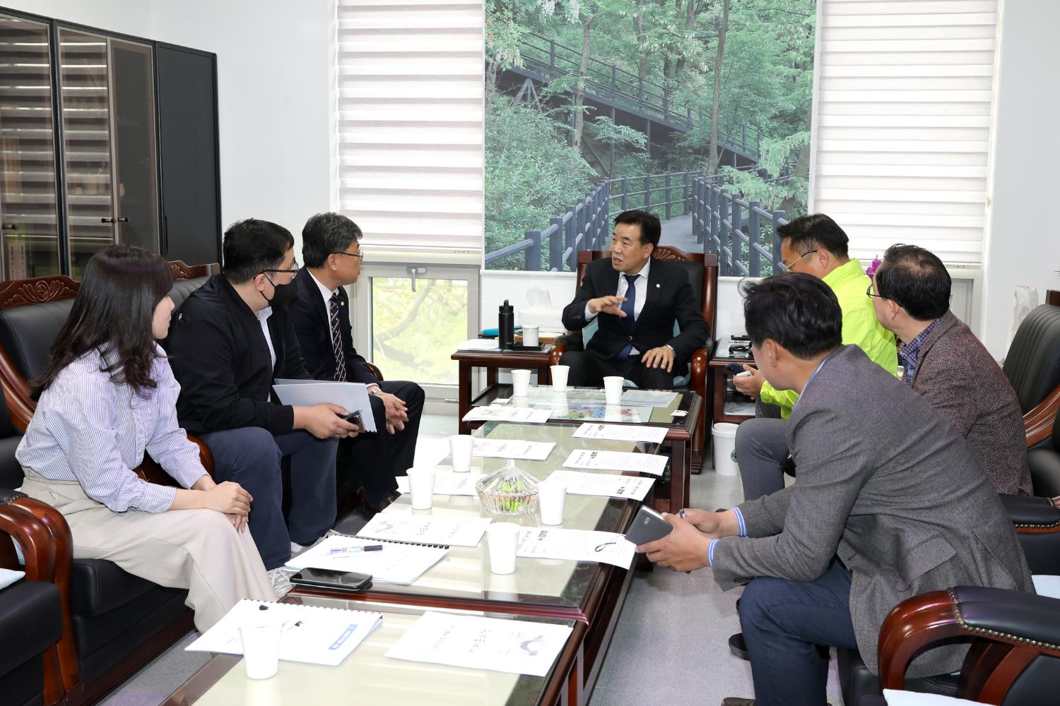 부산시 동래구의회 신청사건립 벤치마킹 방문