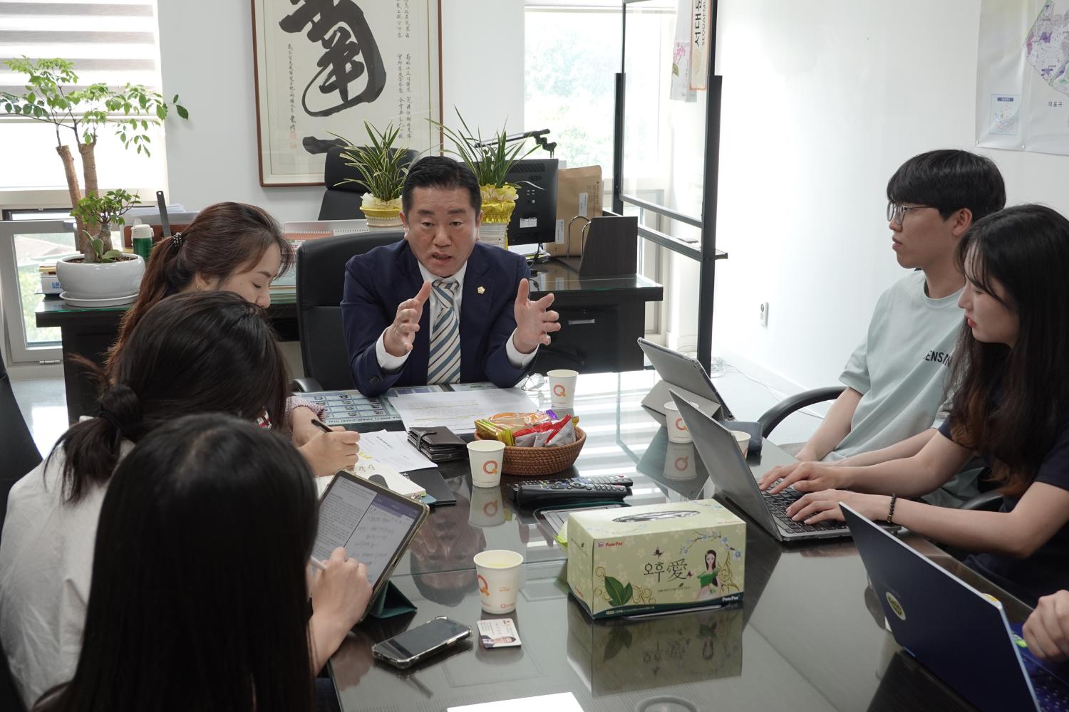 연세대학교 학생과의 간담회 3