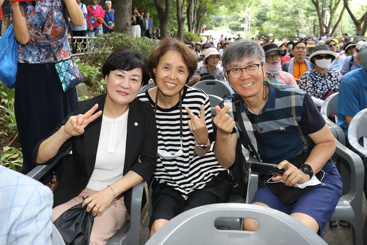 안산 황톳길 개장 10