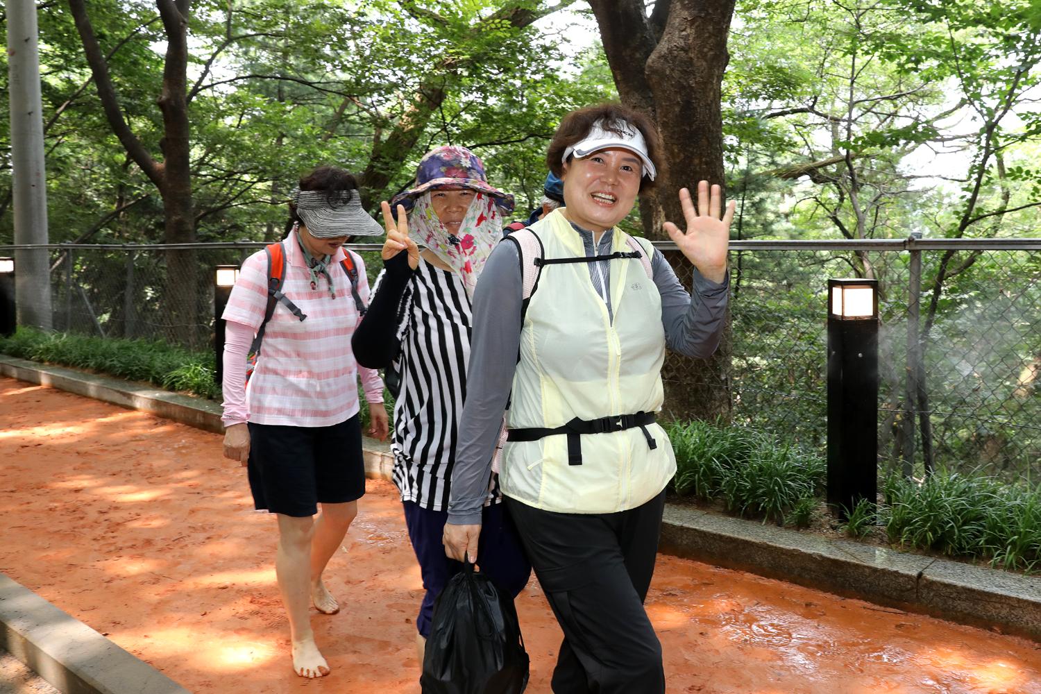 안산 황톳길 개장 16