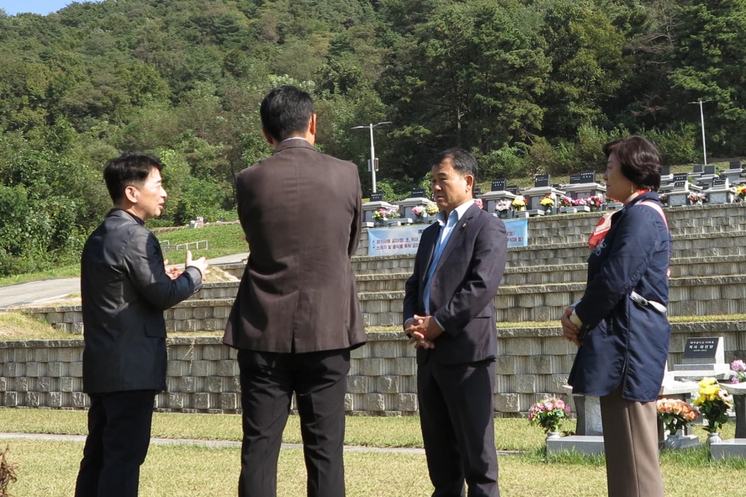 행정복지위원회 충북 음성 예은추모공원 내 서대문구 추모의 집 현장방문 14