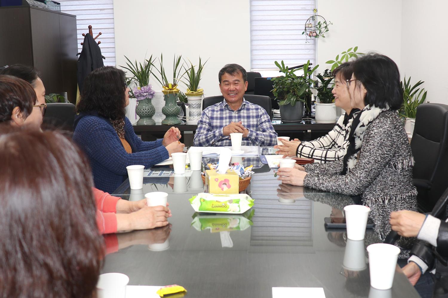 한국중증중복뇌병변 학부모님과의 간담회