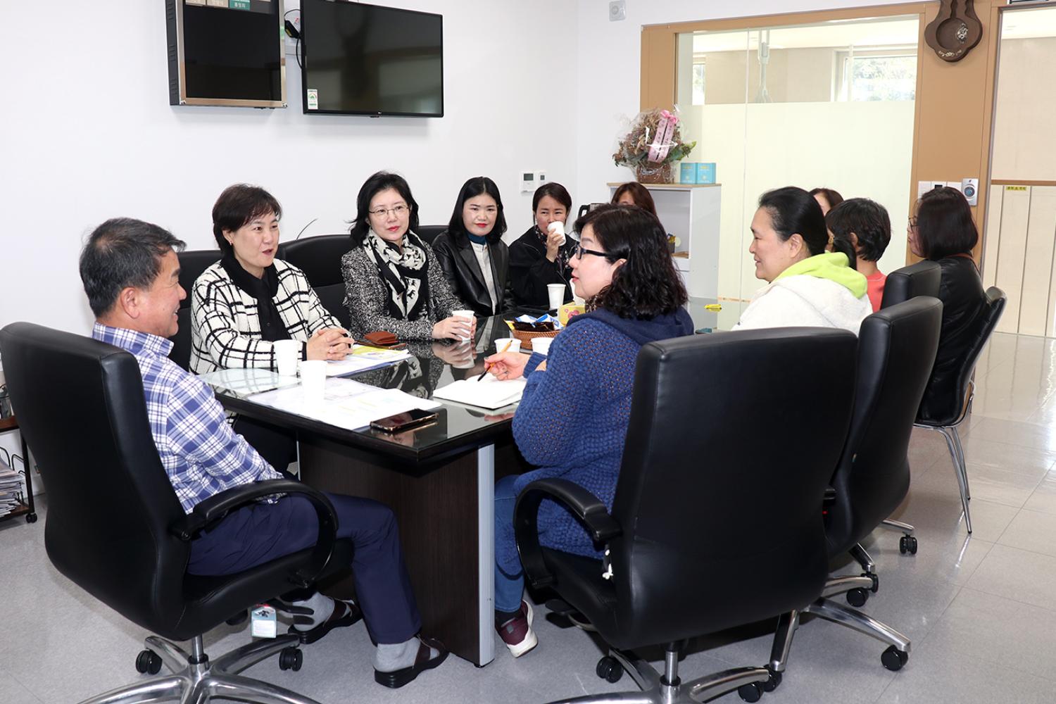 한국중증중복뇌병변 학부모님과의 간담회 2