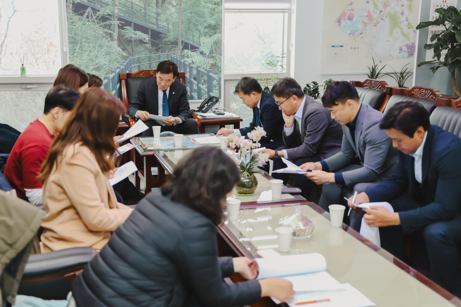 서대문주민대회 조직위원회 면담