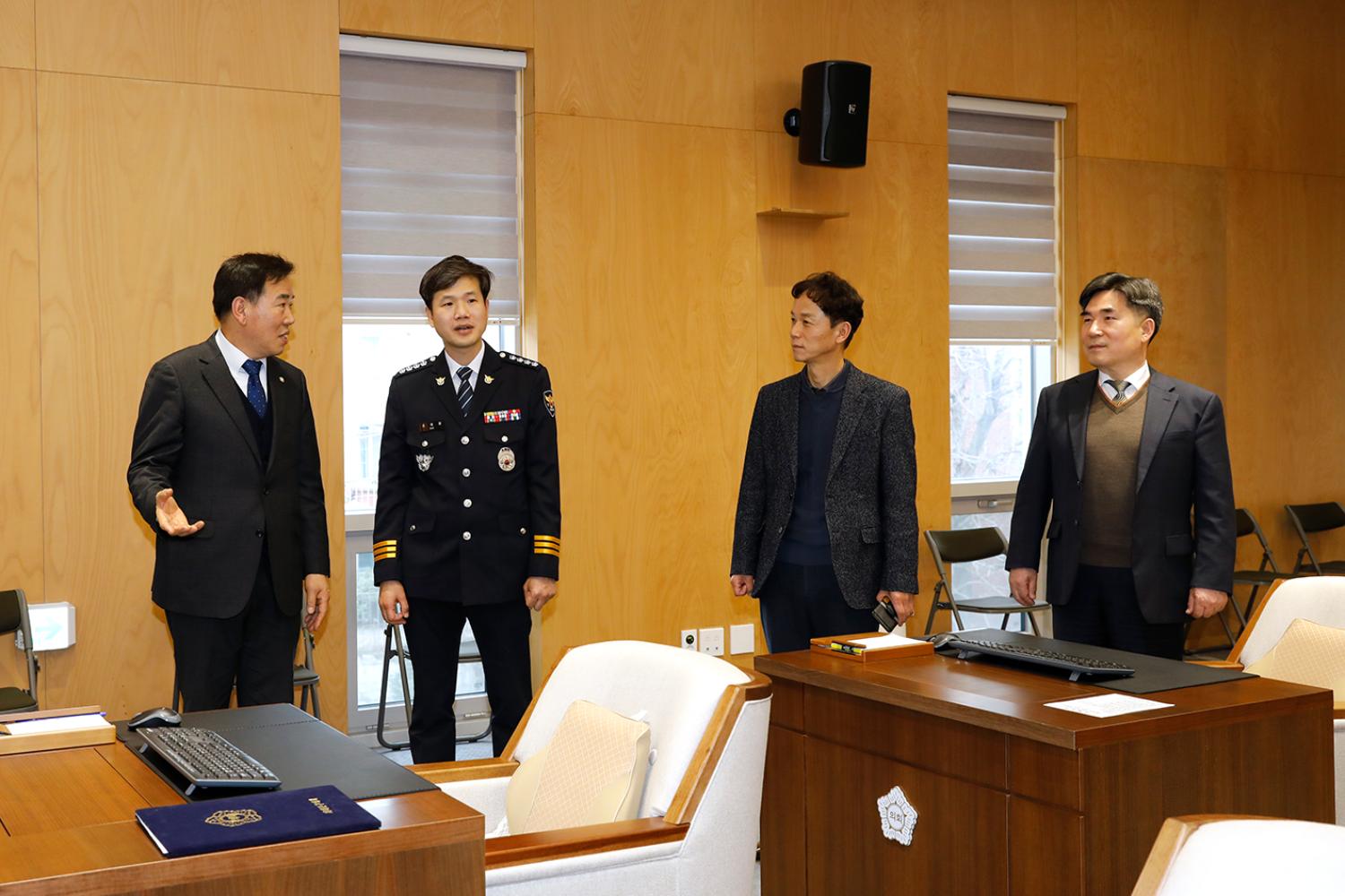 서대문경찰 서장과의 간담회 6