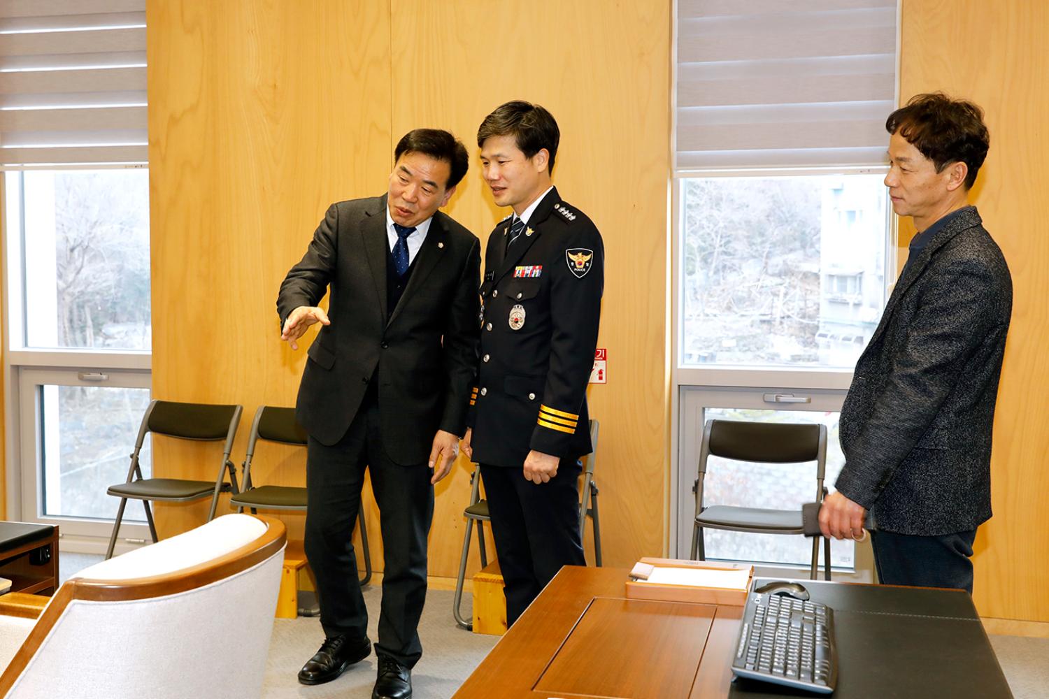 서대문경찰 서장과의 간담회 7