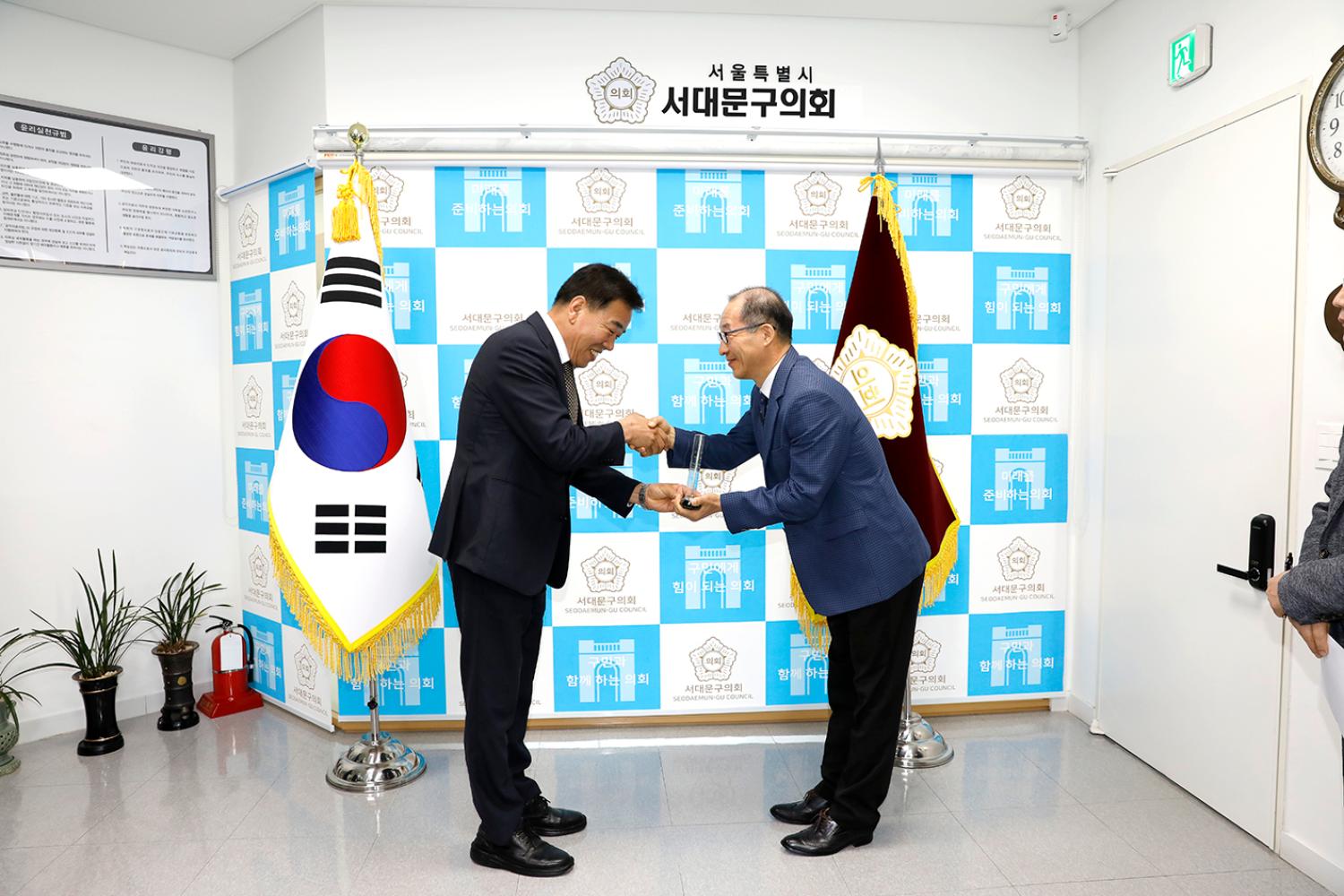 퇴직자 감사패 전달식 3
