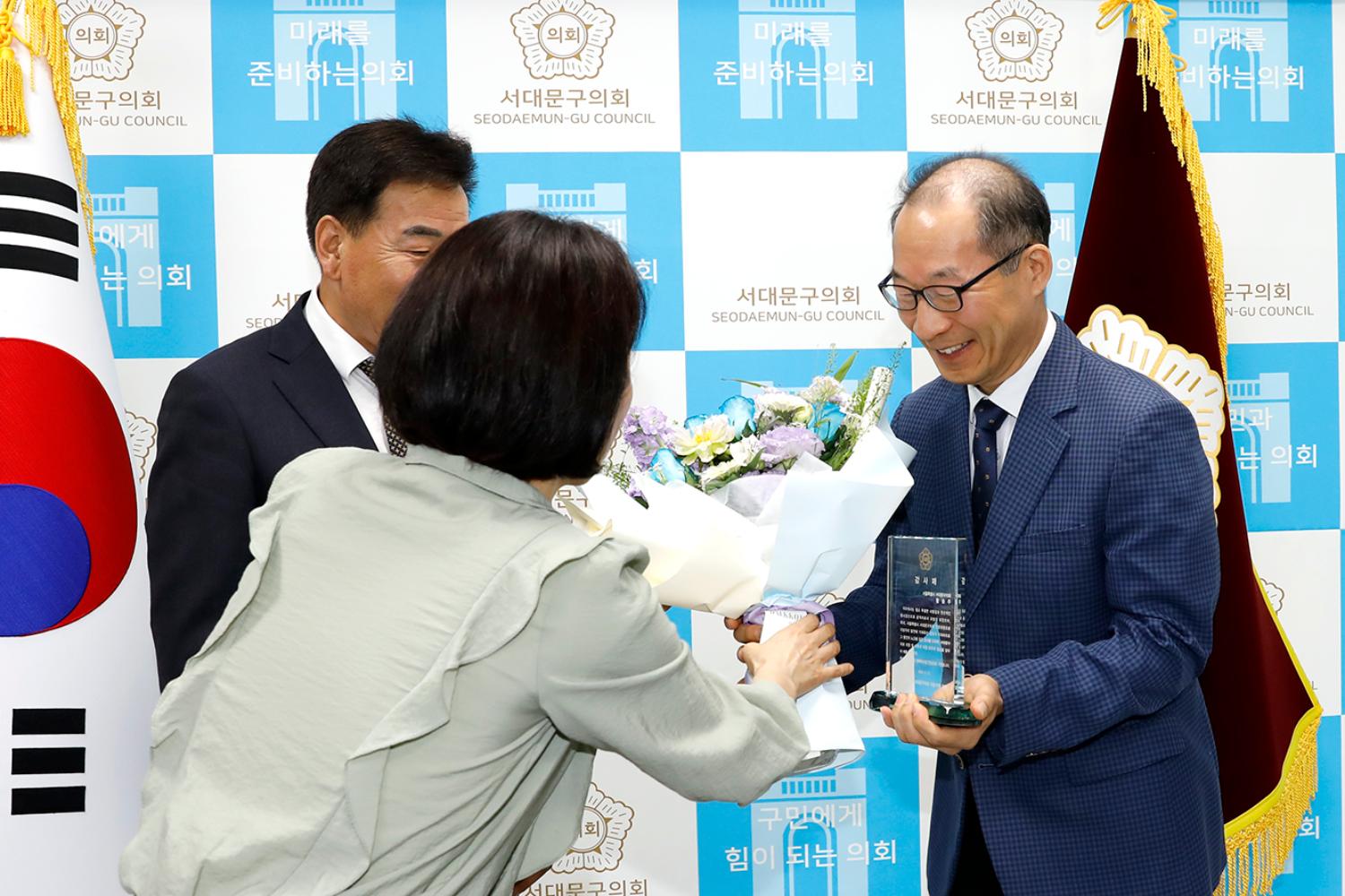 퇴직자 감사패 전달식 4