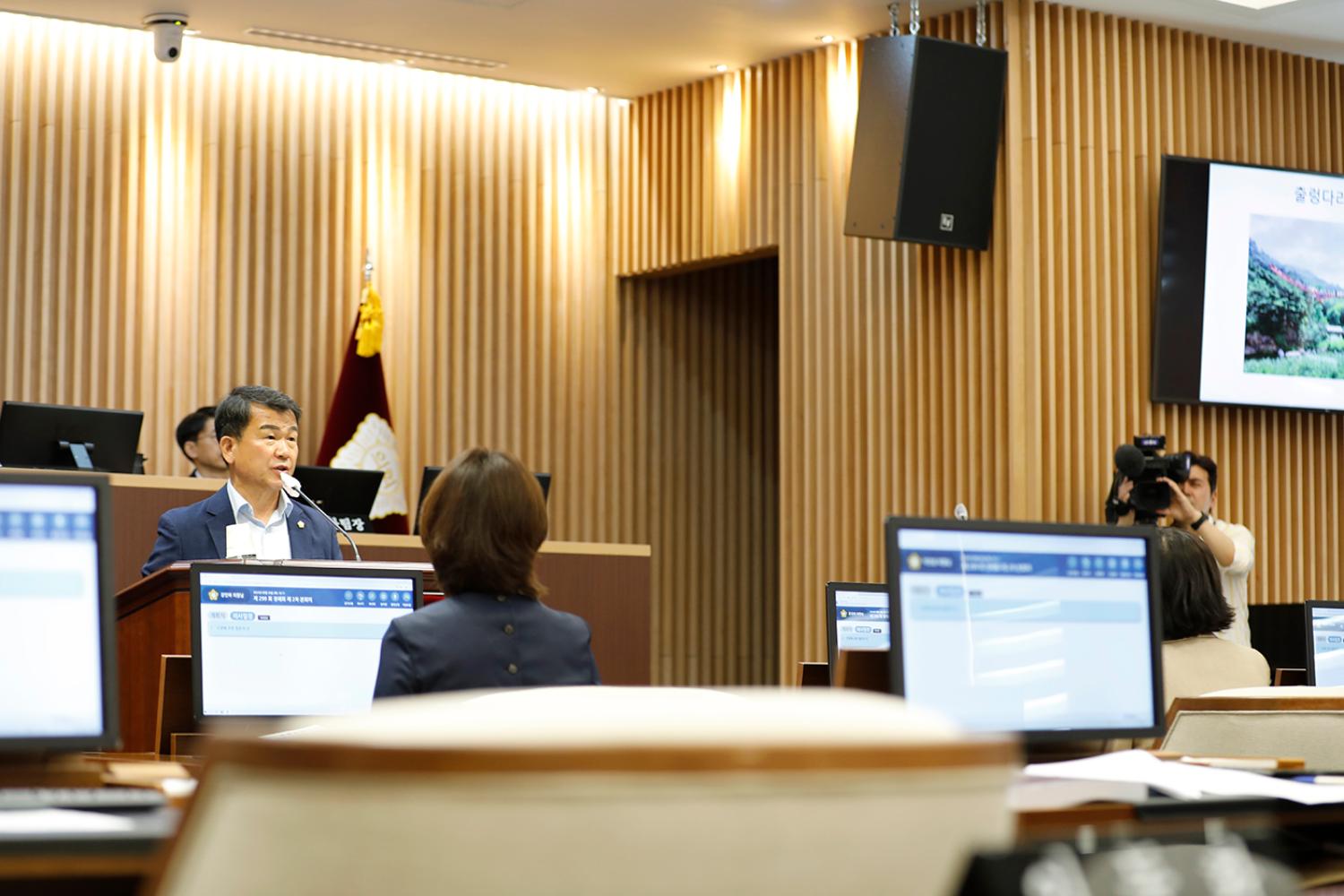 제299회 제1차 정례회 제2차 본회의 구정질문 6