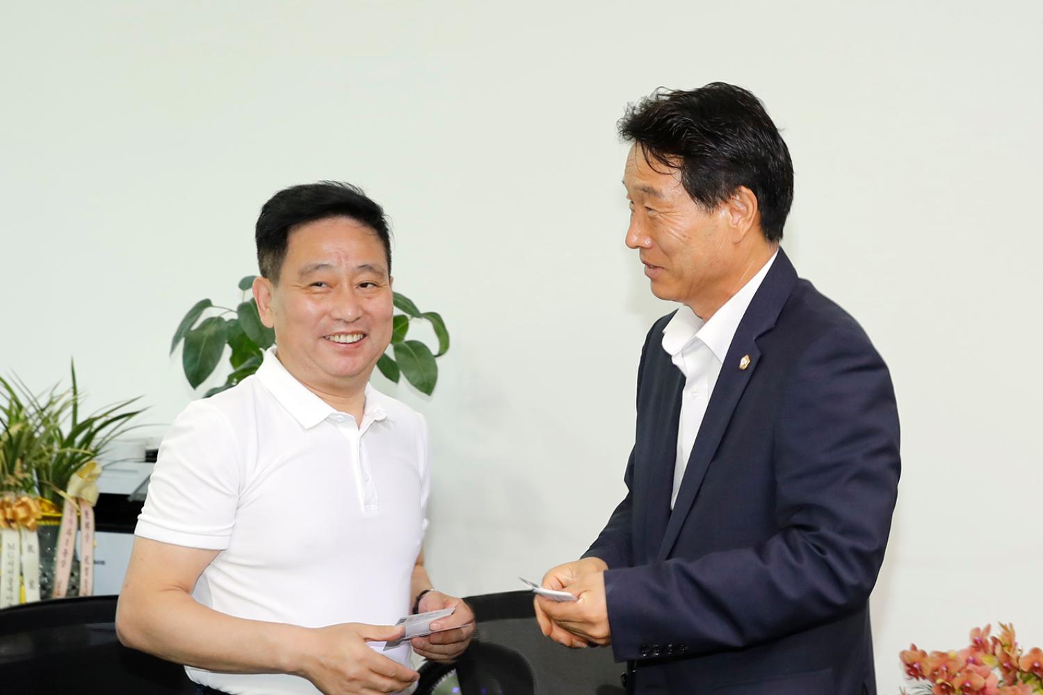 중국 후난성 리링시 대표단 방문 15