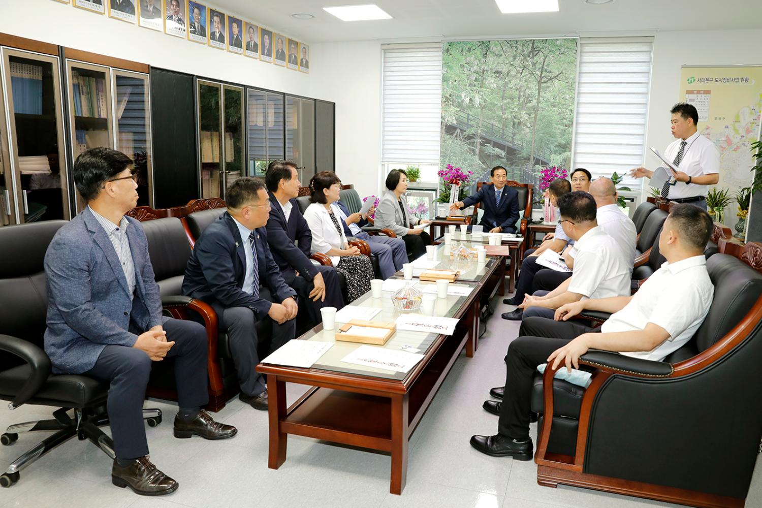 중국 후난성 리링시 대표단 방문 19
