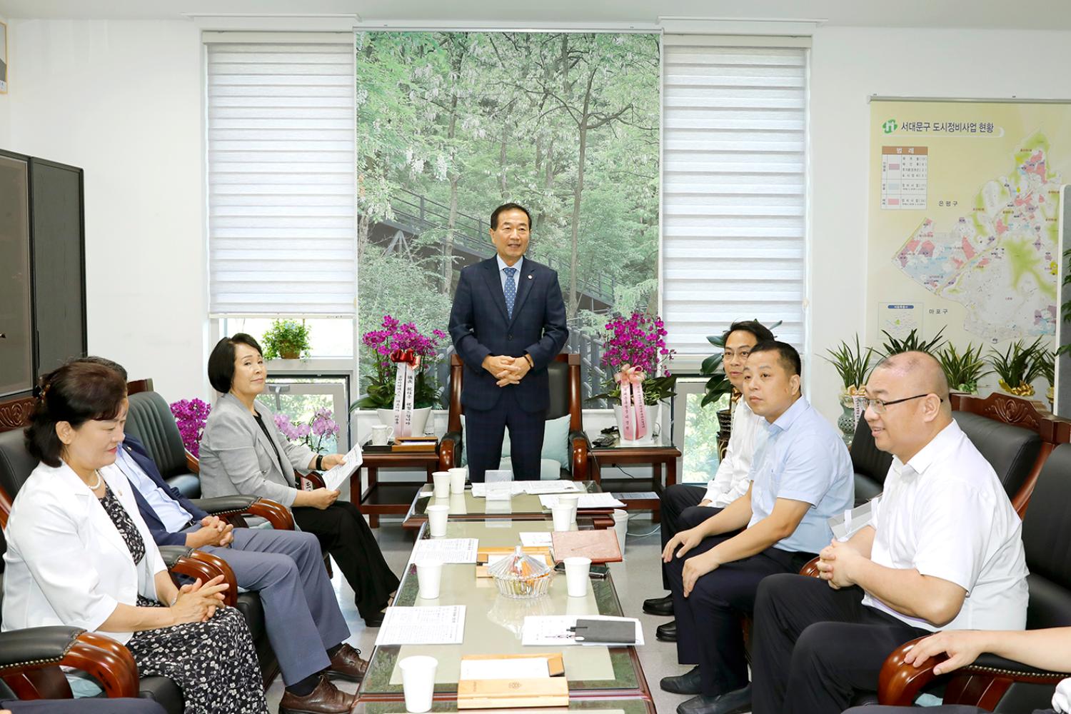중국 후난성 리링시 대표단 방문 20