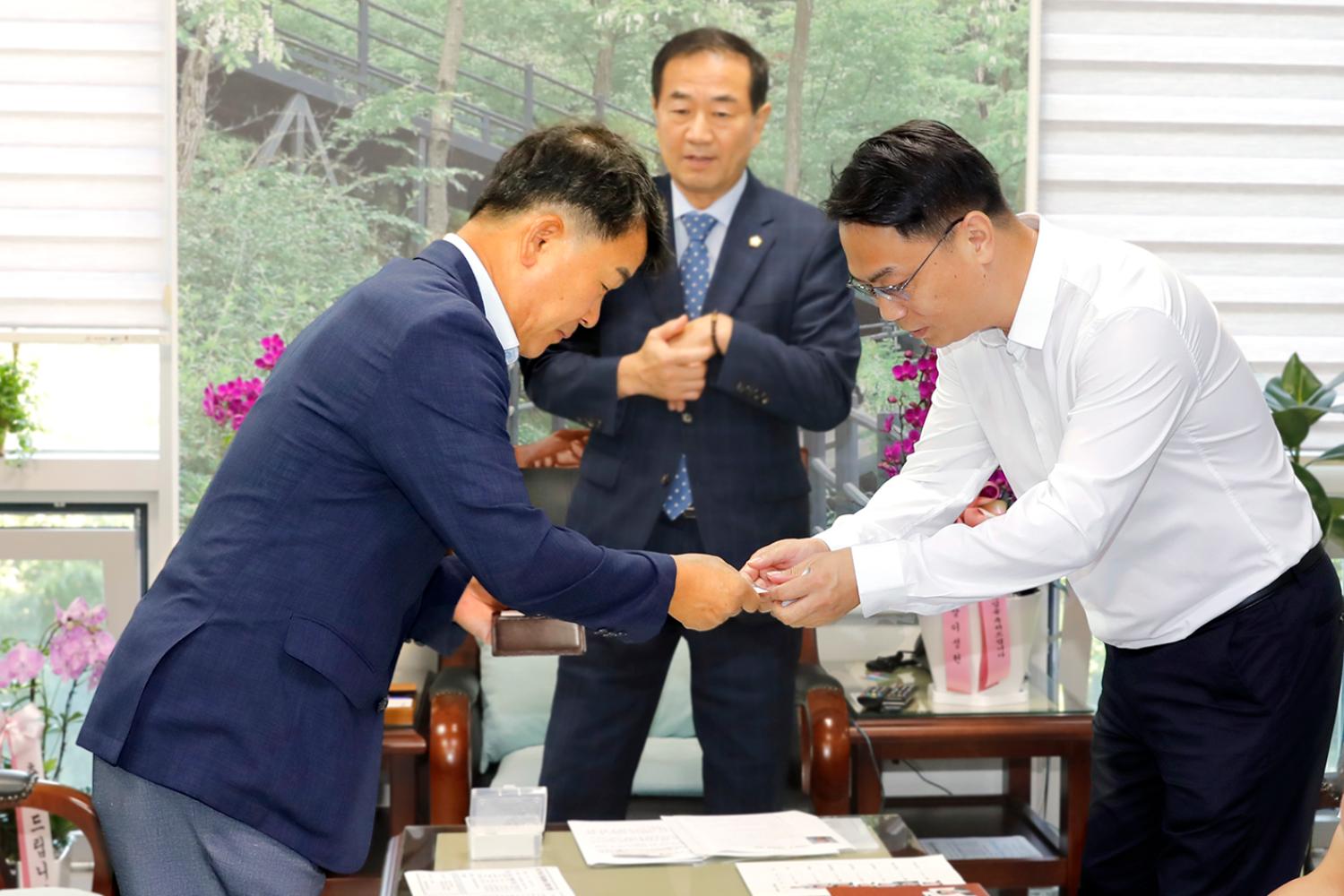 중국 후난성 리링시 대표단 방문 16