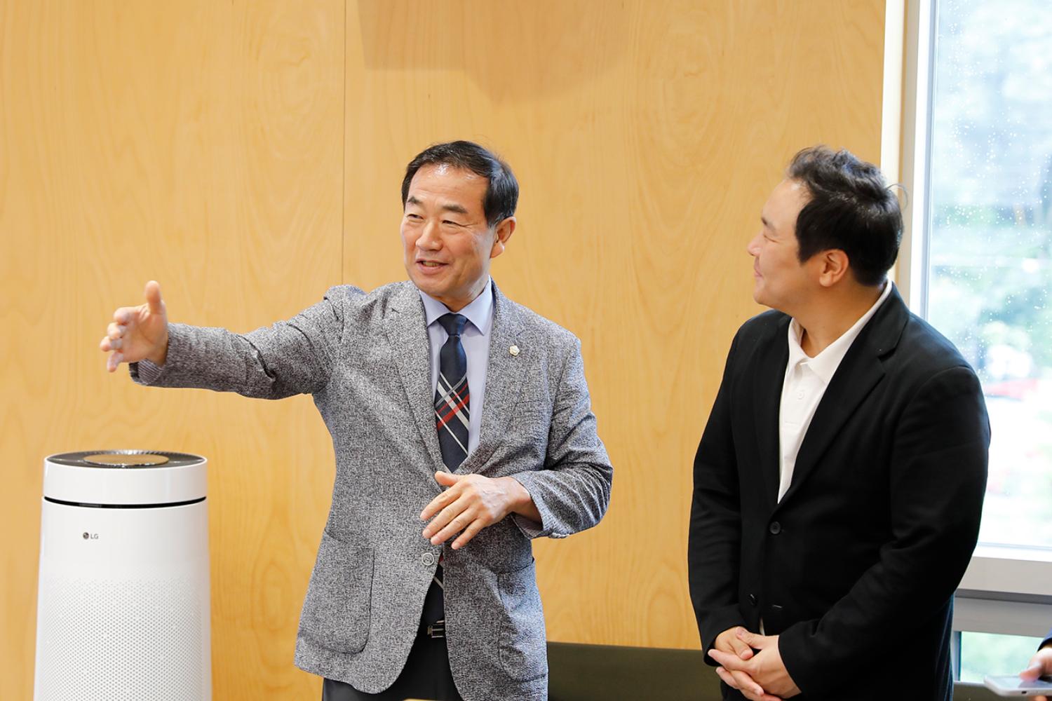 한국화교협회 연합총회 청년회 임원과의 간담회