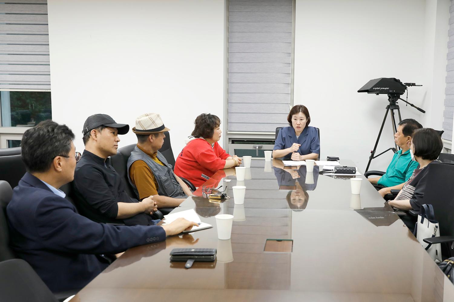 지역상인 회장단과의 간담회 3