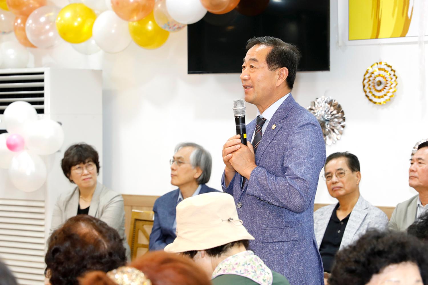 가재울중앙교회 삼계탕 대접행사 5