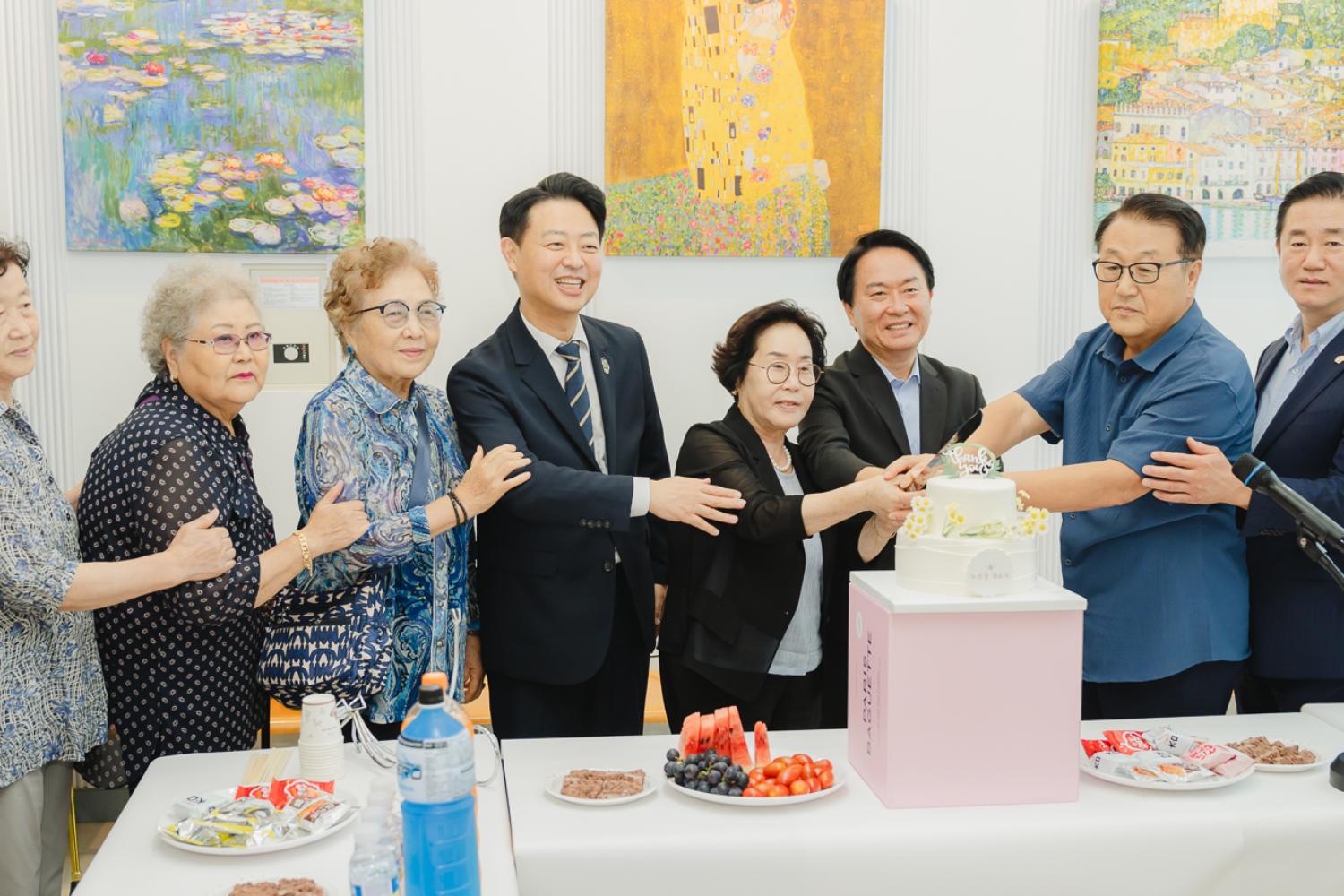 구립 홍은2동 경로당 개소식 19