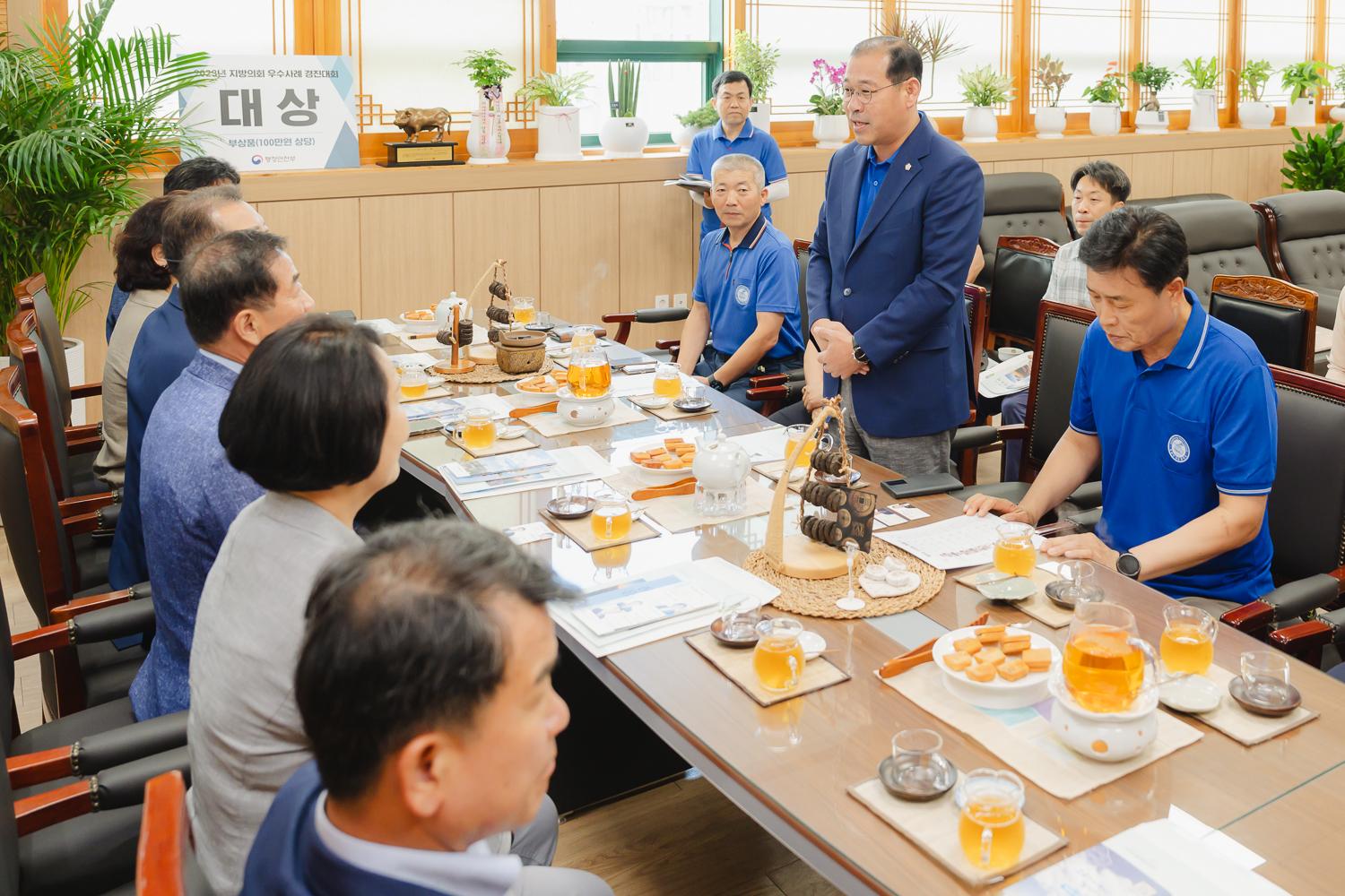 전남 장흥군의회 방문 9