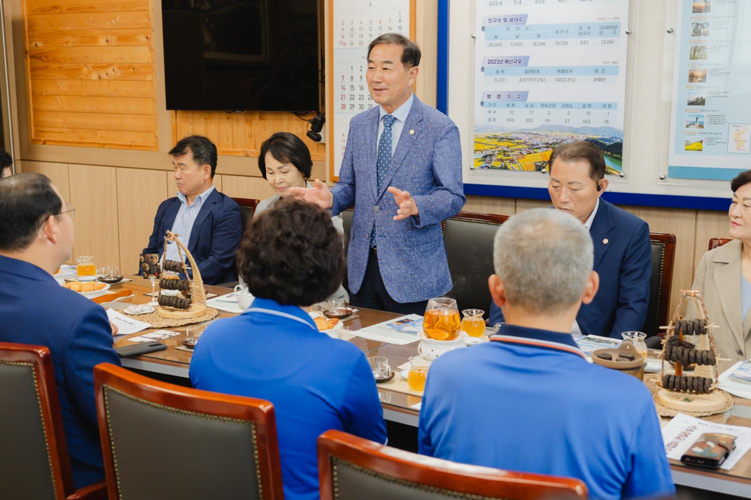 전남 장흥군의회 방문 12