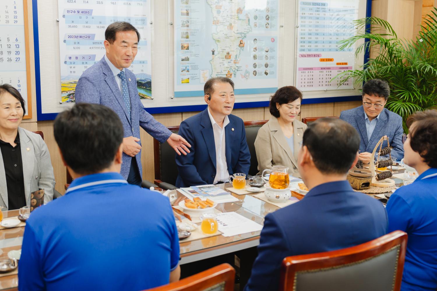 전남 장흥군의회 방문 13