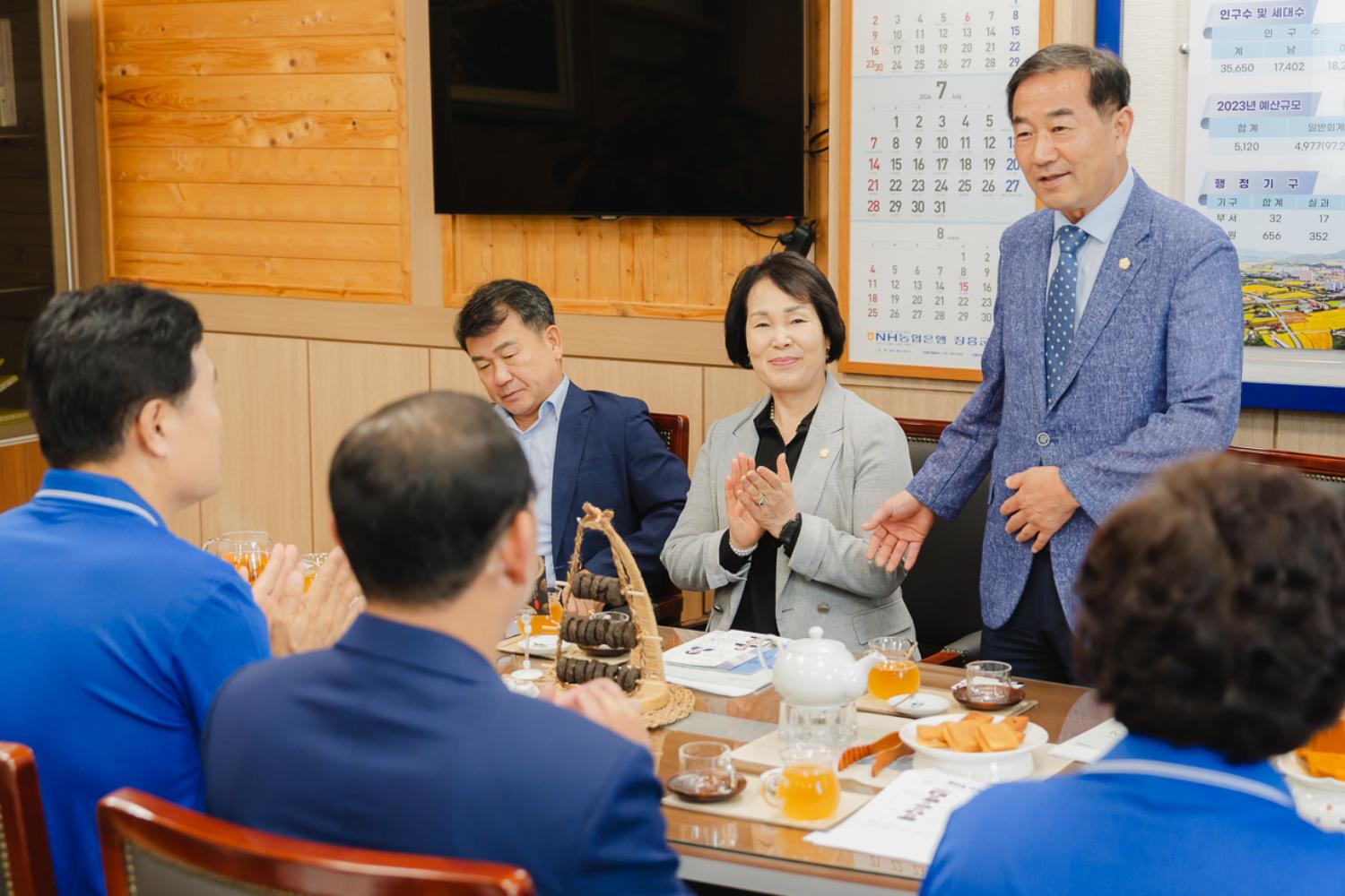전남 장흥군의회 방문 14
