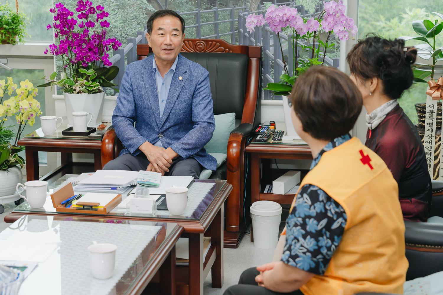 대한적십자 서울중앙혈액원 내방 2