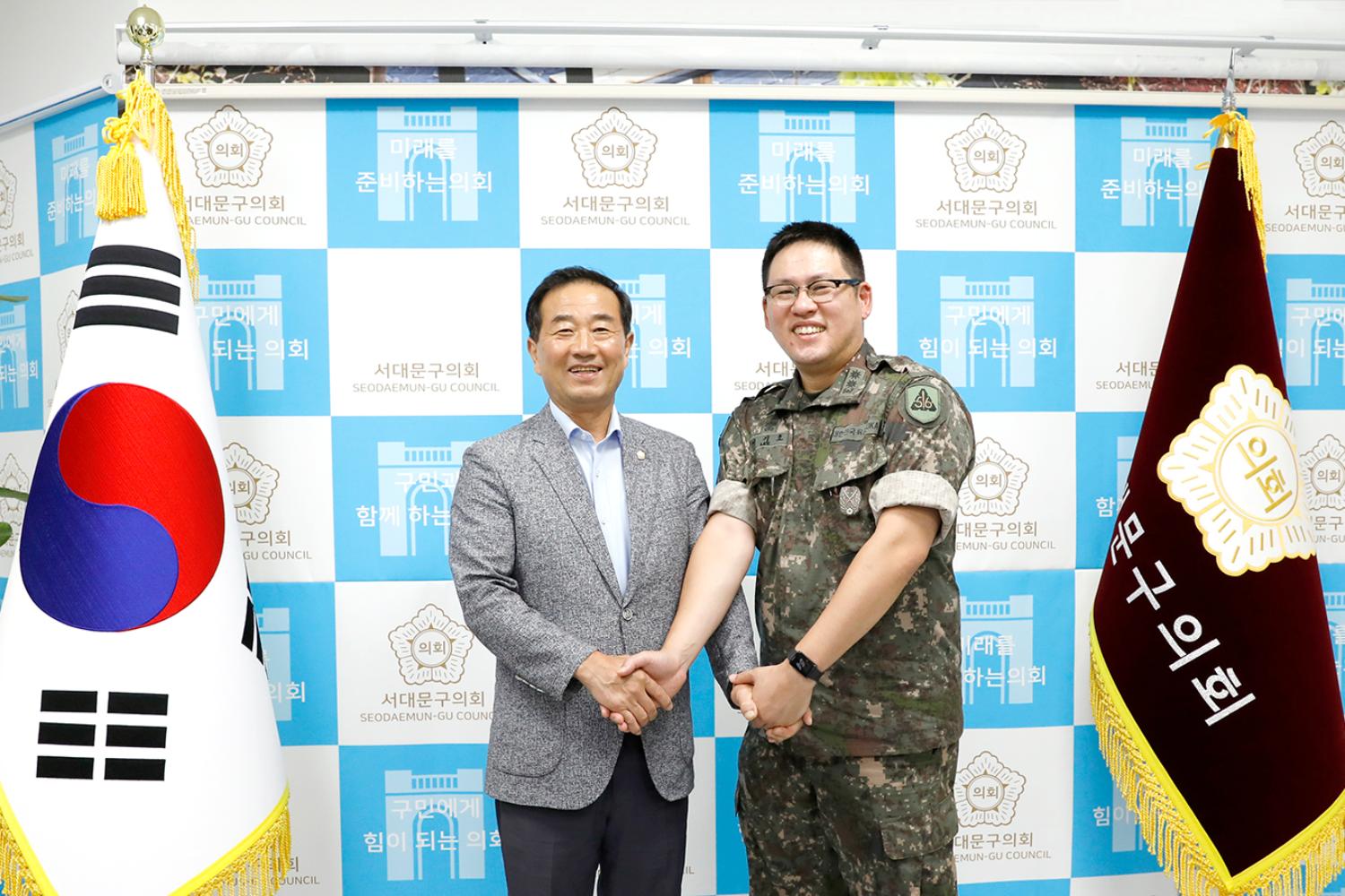 56사단 군부대 간부와의 간담회