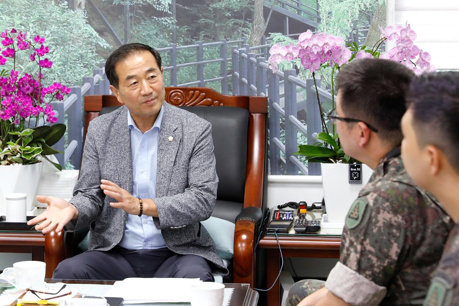 56사단 군부대 간부와의 간담회 6