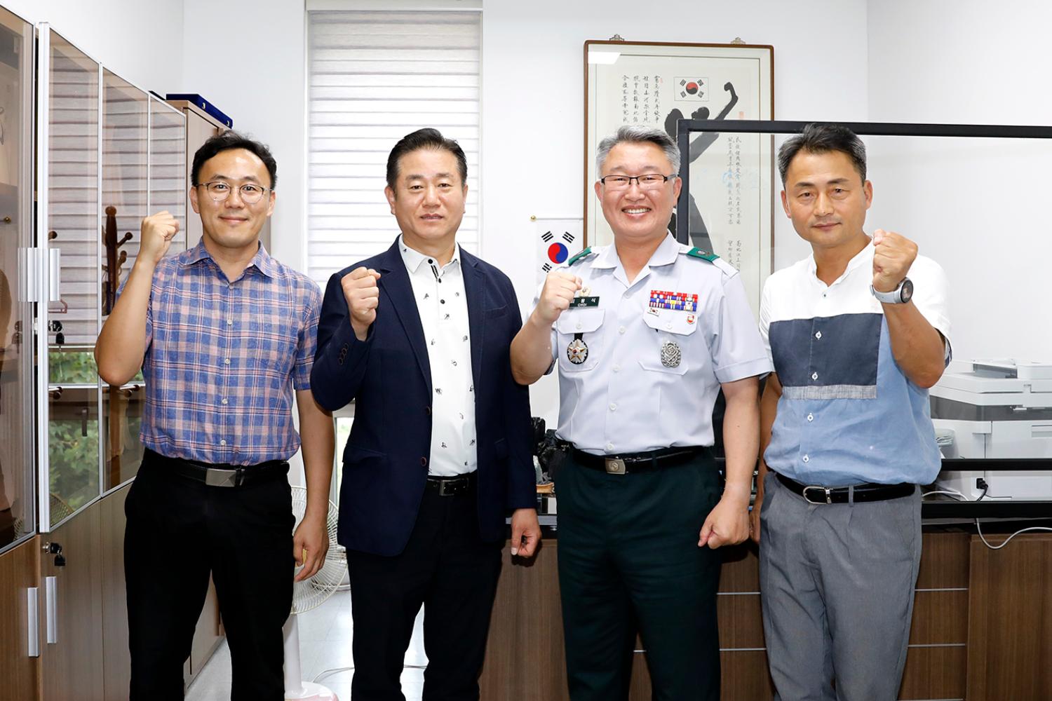안보간담회(재향군인회, 예비군 기동대) 3