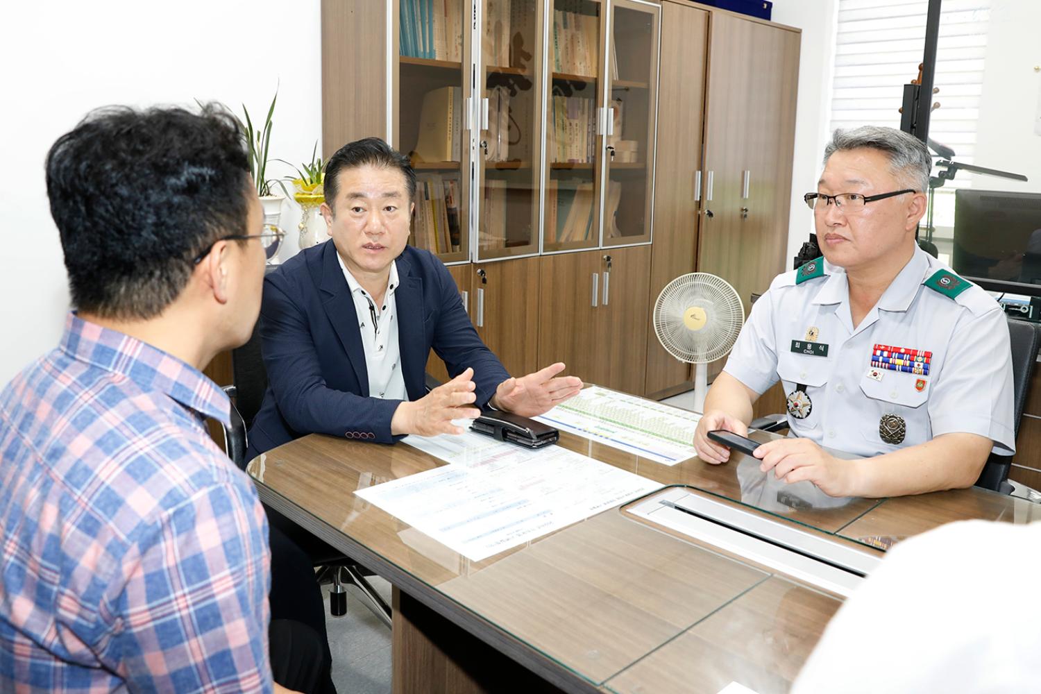 안보간담회(재향군인회, 예비군 기동대) 4
