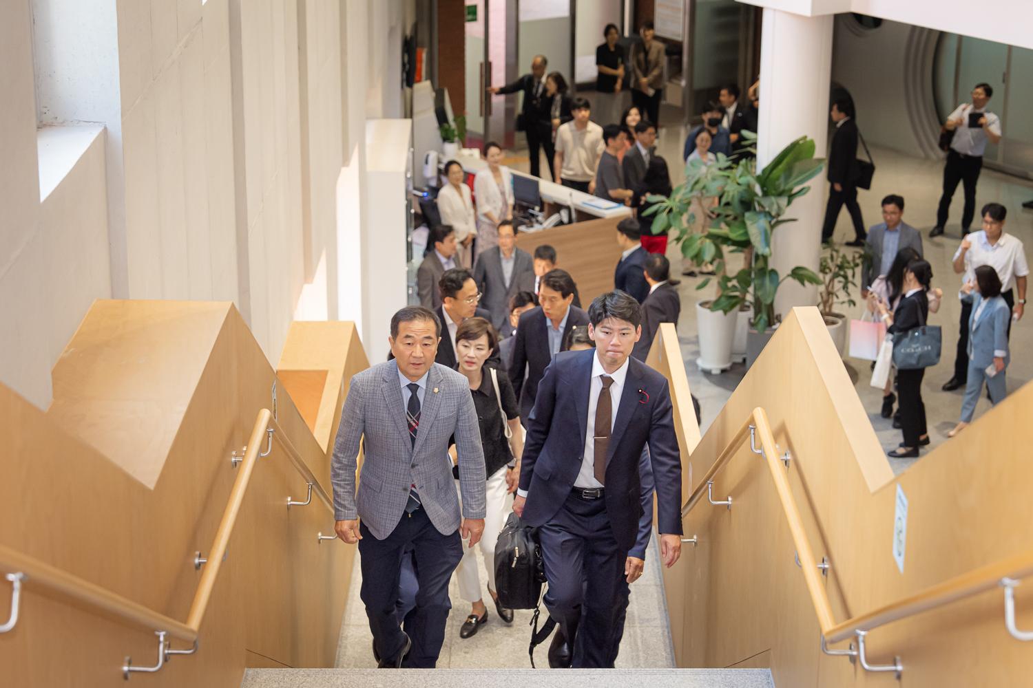 일본 도쿄도 스미다구 대표단 방문 환영식 8