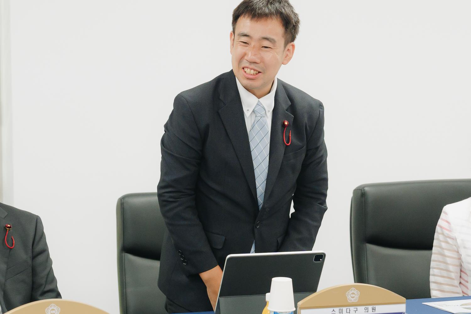 일본 도쿄도 스미다구 대표단 방문 환영식 16