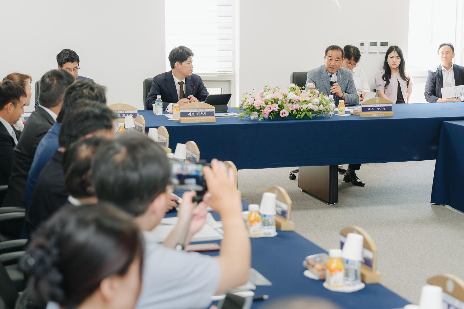 일본 도쿄도 스미다구 대표단 방문 환영식 19