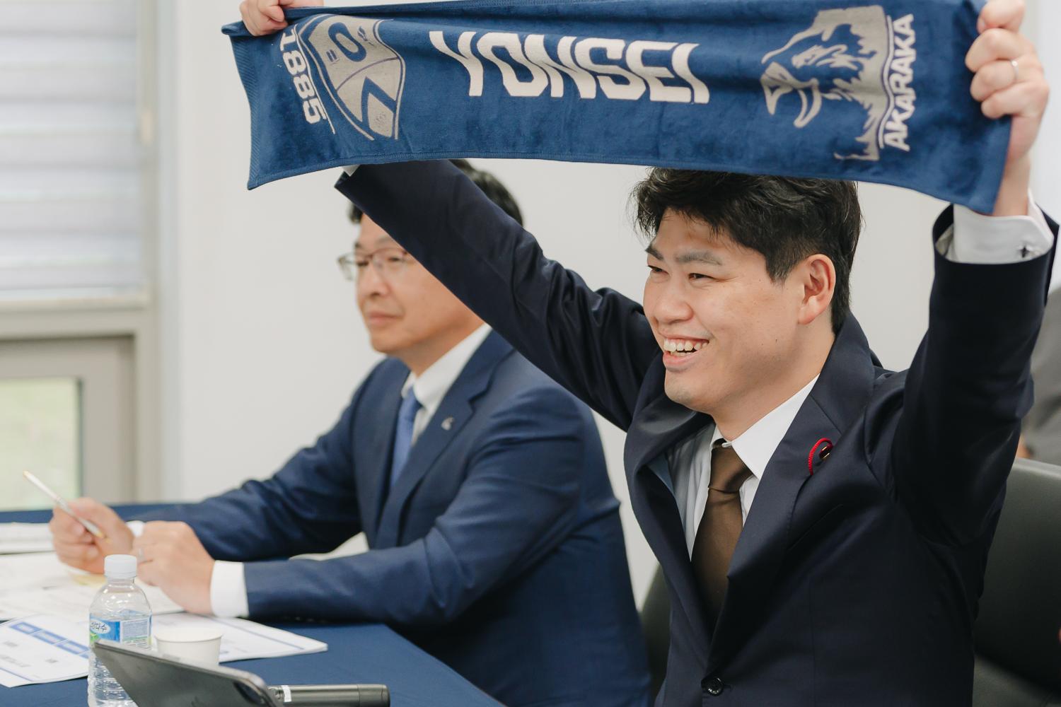 일본 도쿄도 스미다구 대표단 방문 환영식 25