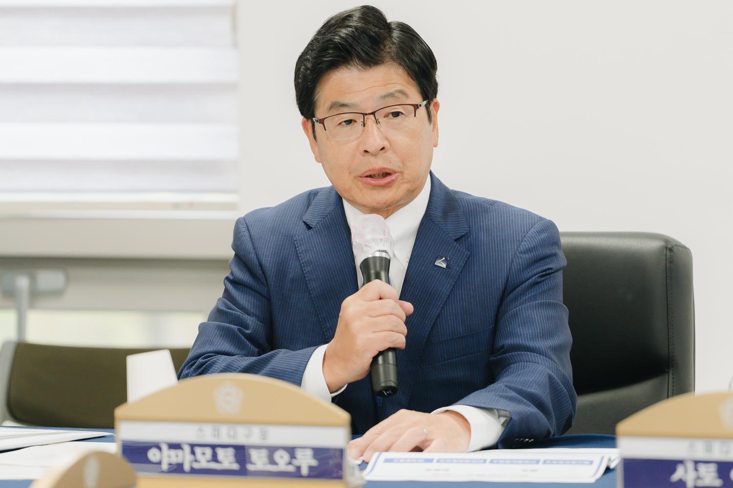 일본 도쿄도 스미다구 대표단 방문 환영식 26