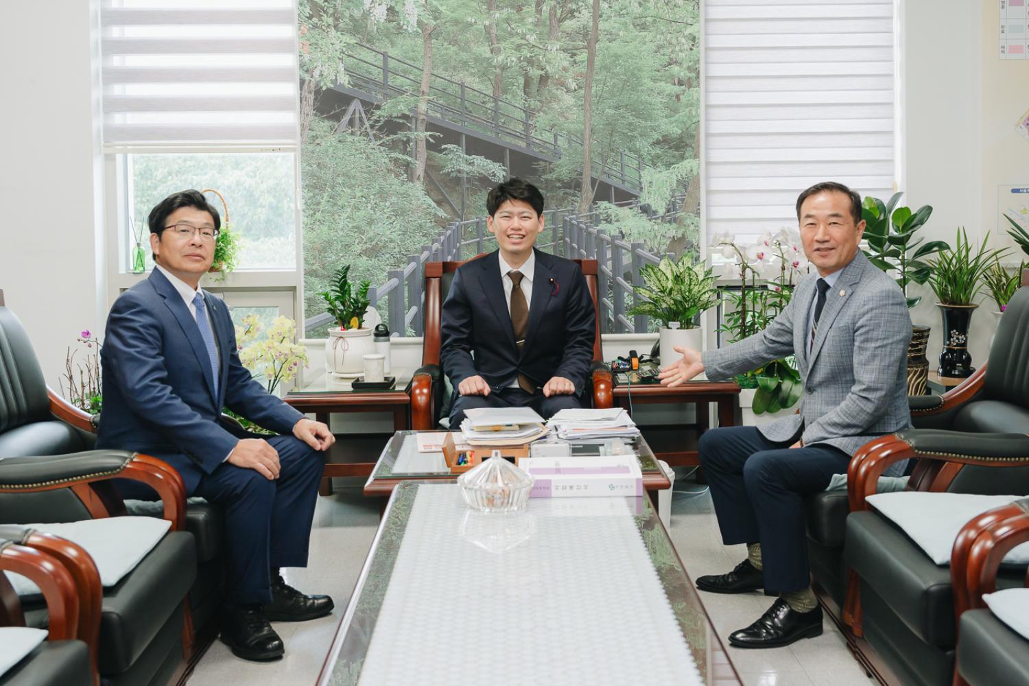 일본 도쿄도 스미다구 대표단 방문 환영식 40
