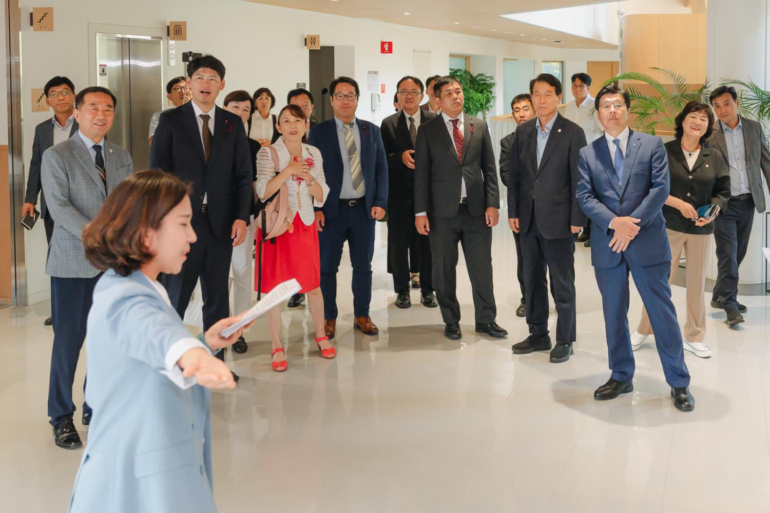일본 도쿄도 스미다구 대표단 방문 환영식 42