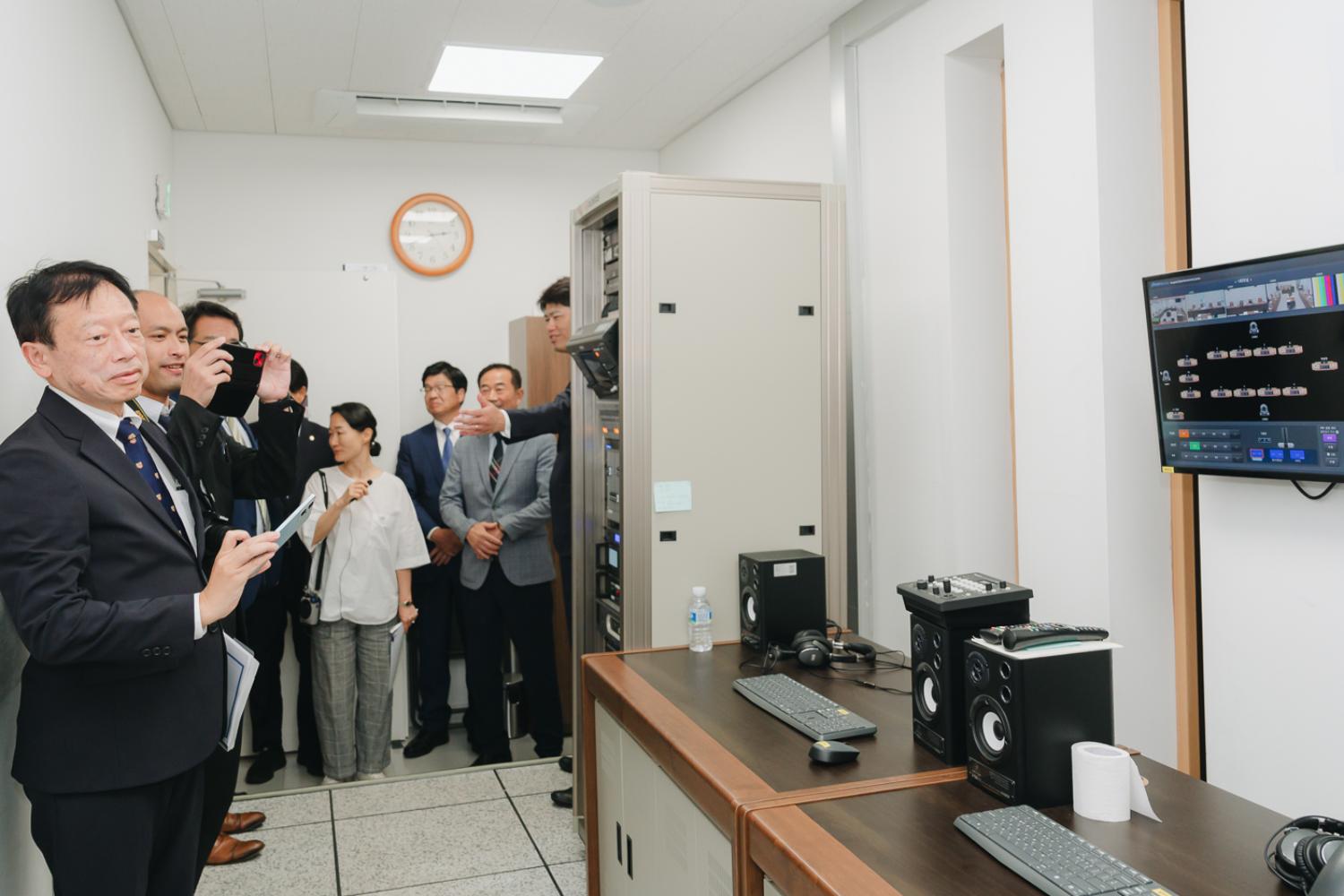 일본 도쿄도 스미다구 대표단 방문 환영식 43