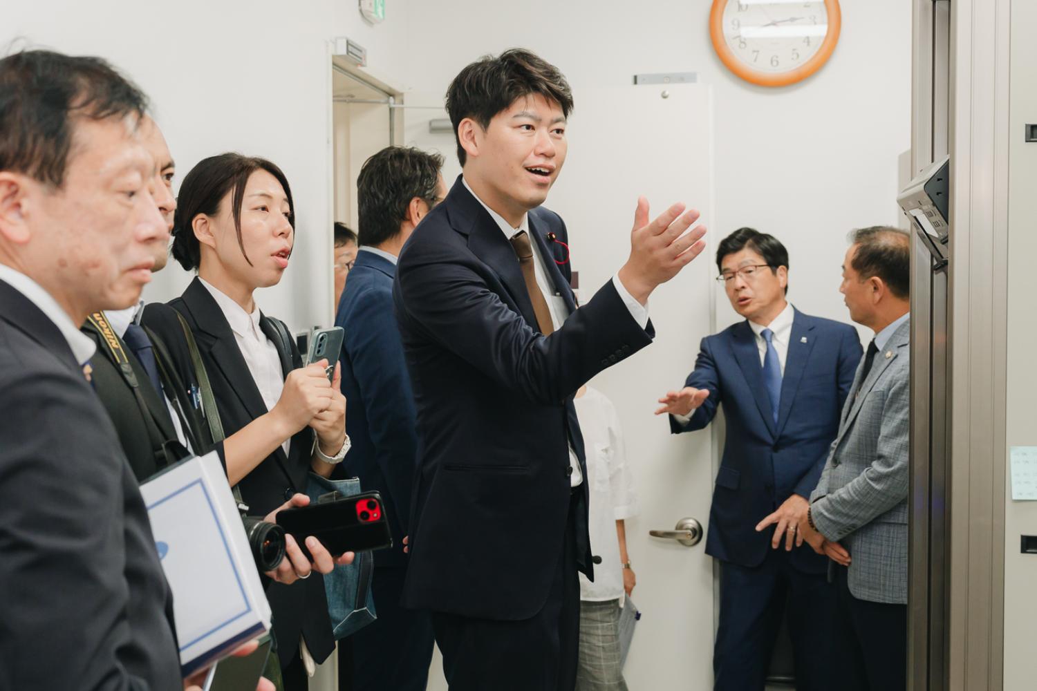 일본 도쿄도 스미다구 대표단 방문 환영식 45