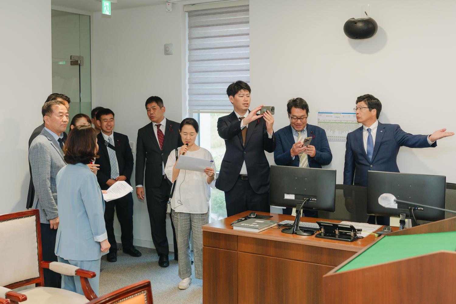 일본 도쿄도 스미다구 대표단 방문 환영식 47