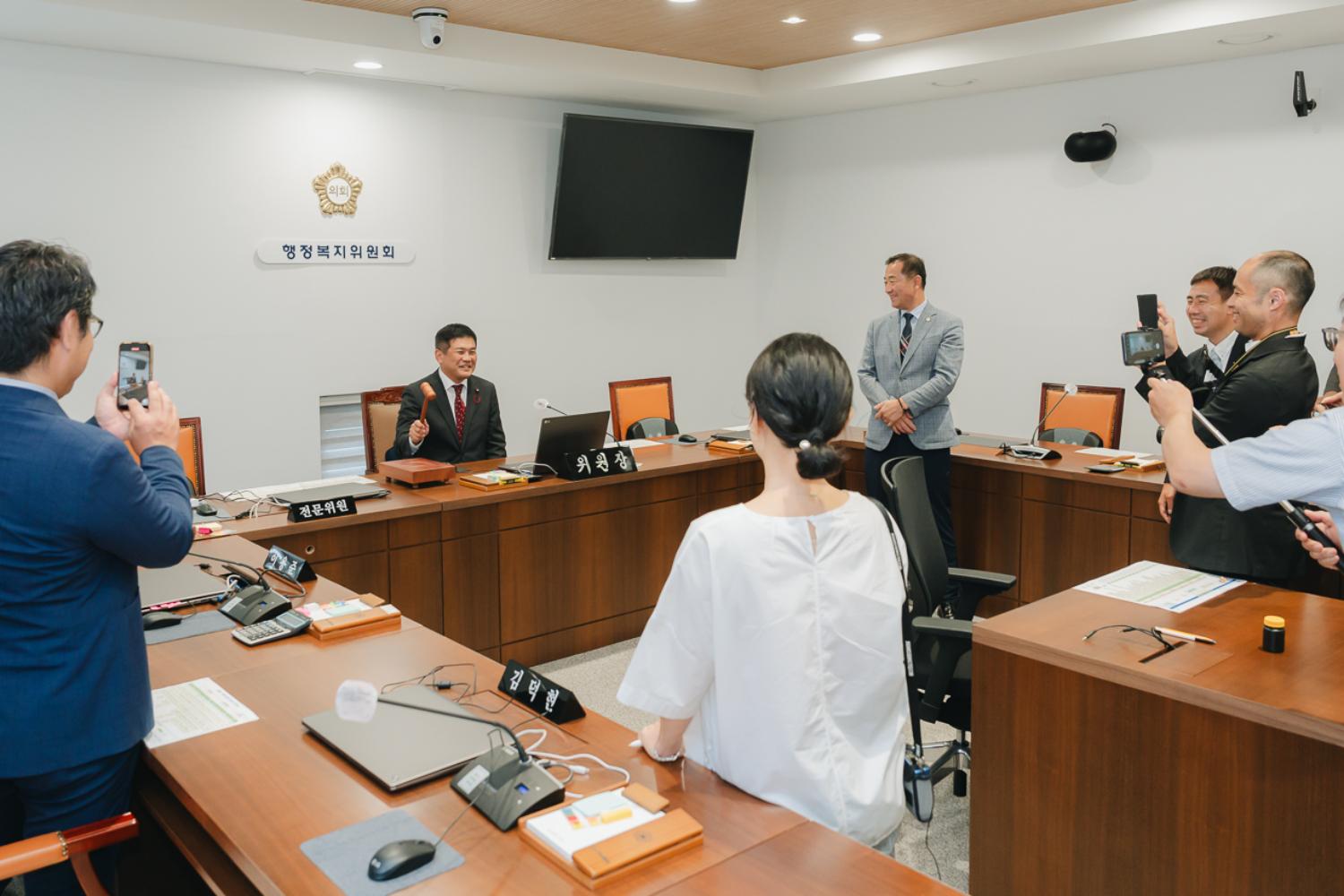일본 도쿄도 스미다구 대표단 방문 환영식 50