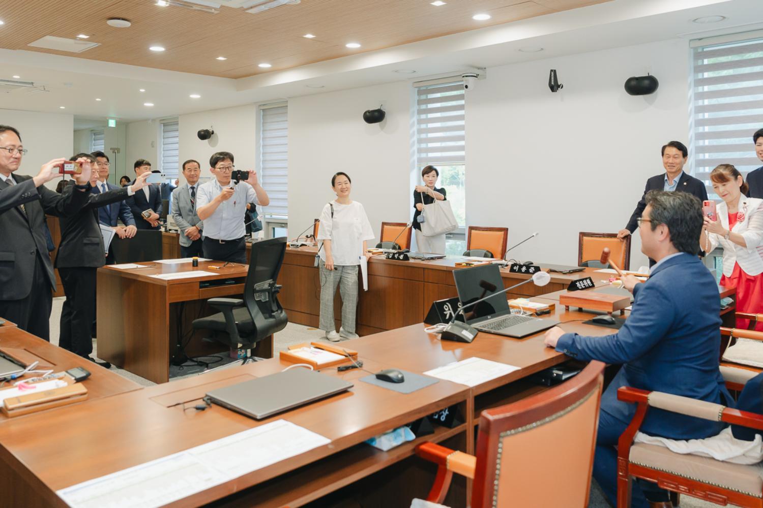 일본 도쿄도 스미다구 대표단 방문 환영식 51