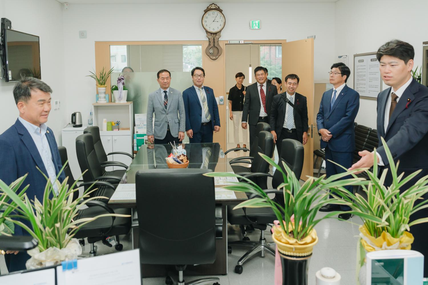 일본 도쿄도 스미다구 대표단 방문 환영식 52