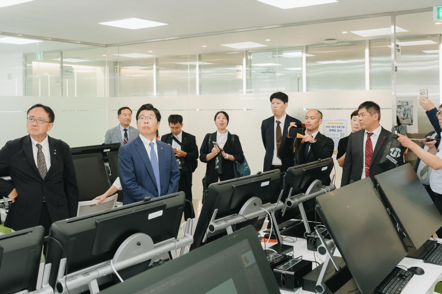 일본 도쿄도 스미다구 대표단 방문 환영식 57