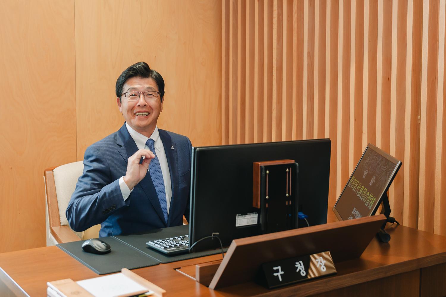 일본 도쿄도 스미다구 대표단 방문 환영식 67