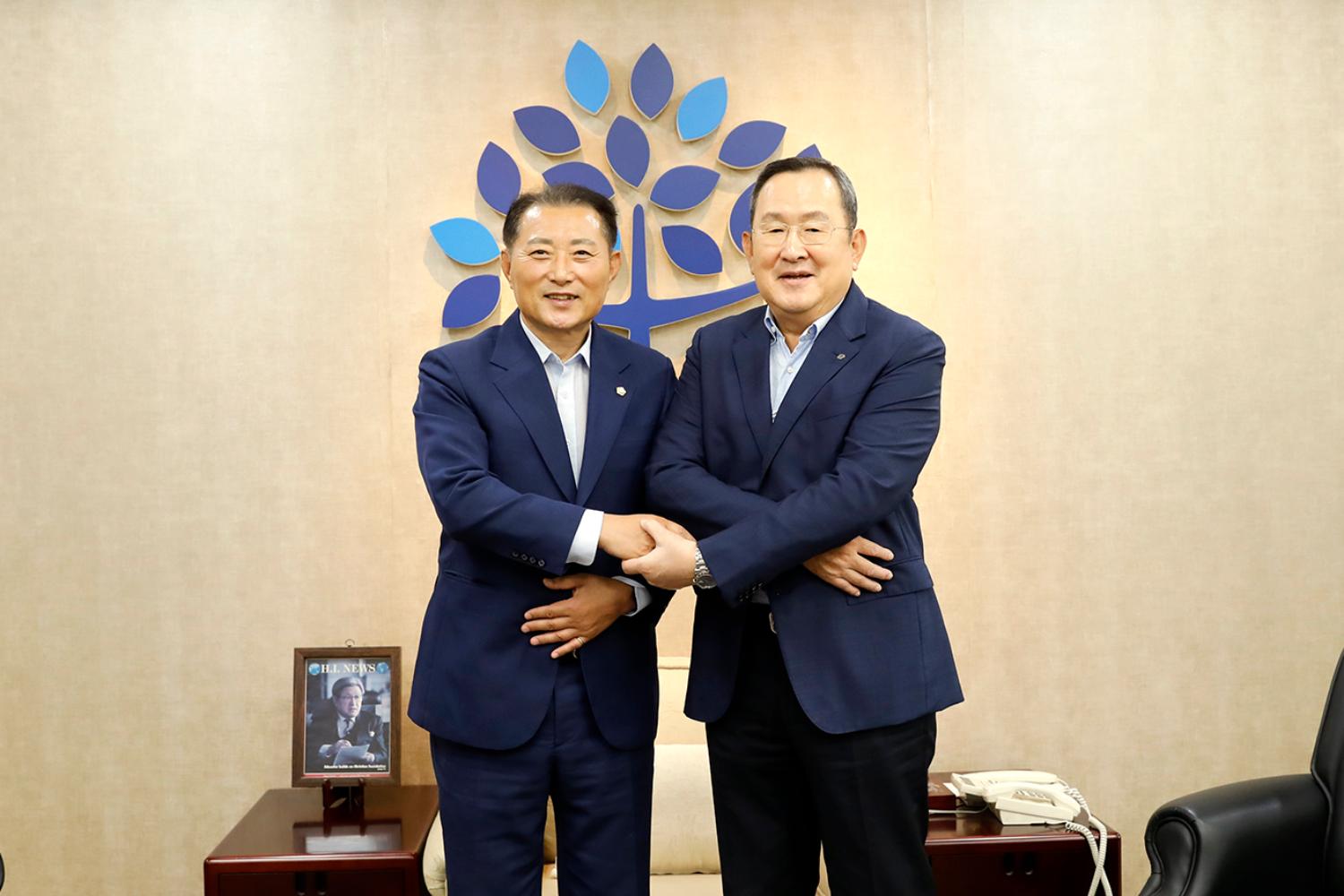 명지대 총장과의 간담회