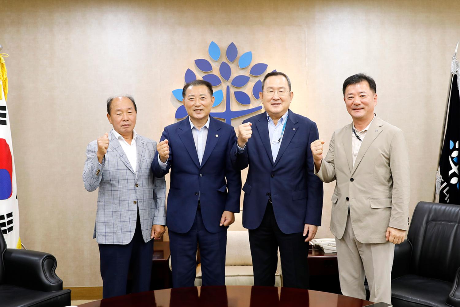 명지대 총장과의 간담회 7