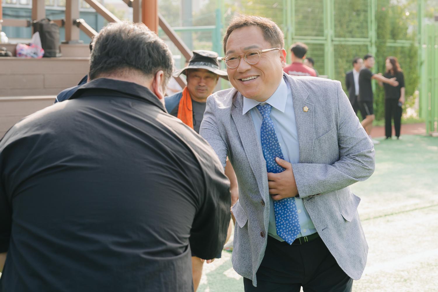 제18회 서대문구청장기 족구대회 개회식 9