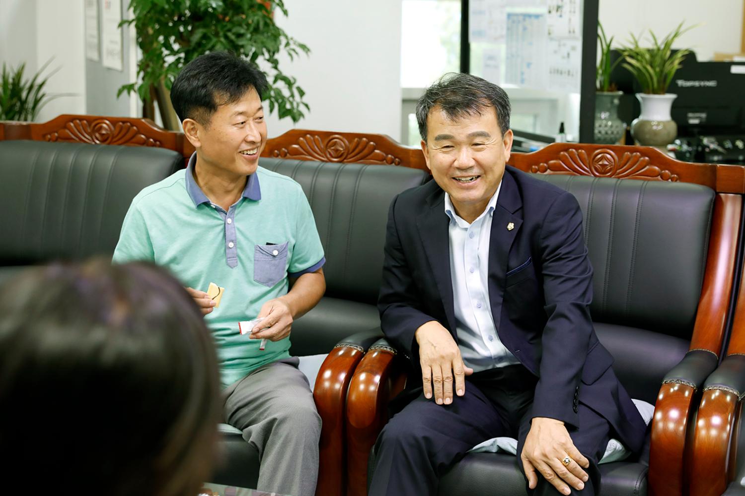 의장 표창장 수여식