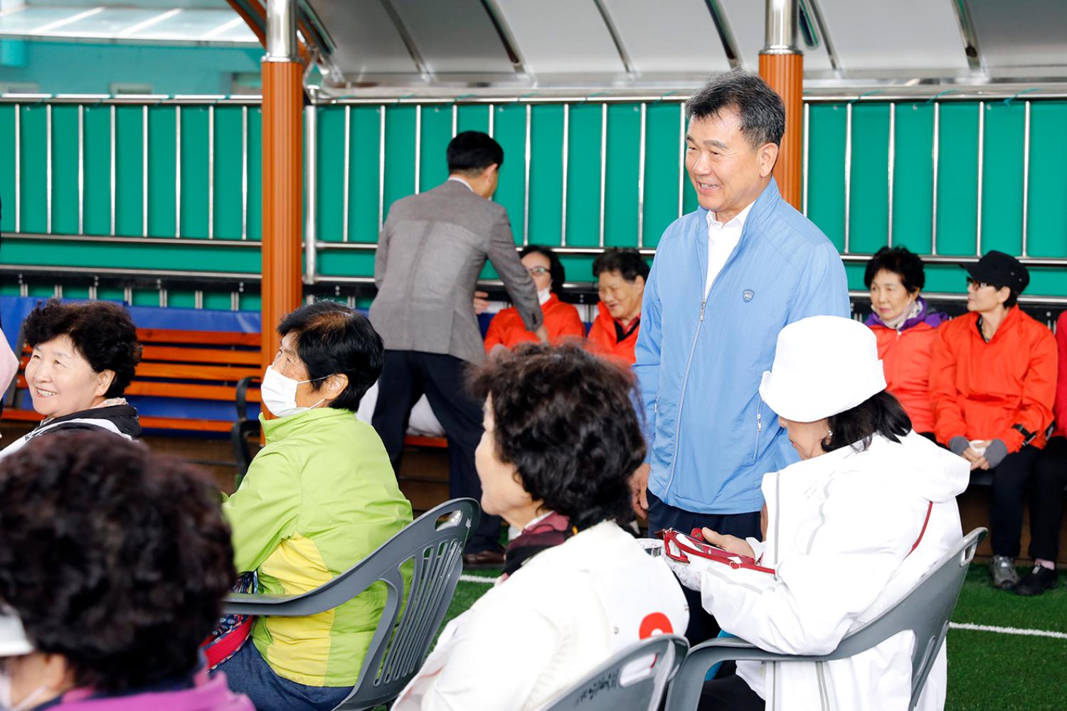 제18회 서대문구청장배 게이트볼대회 개회식 17